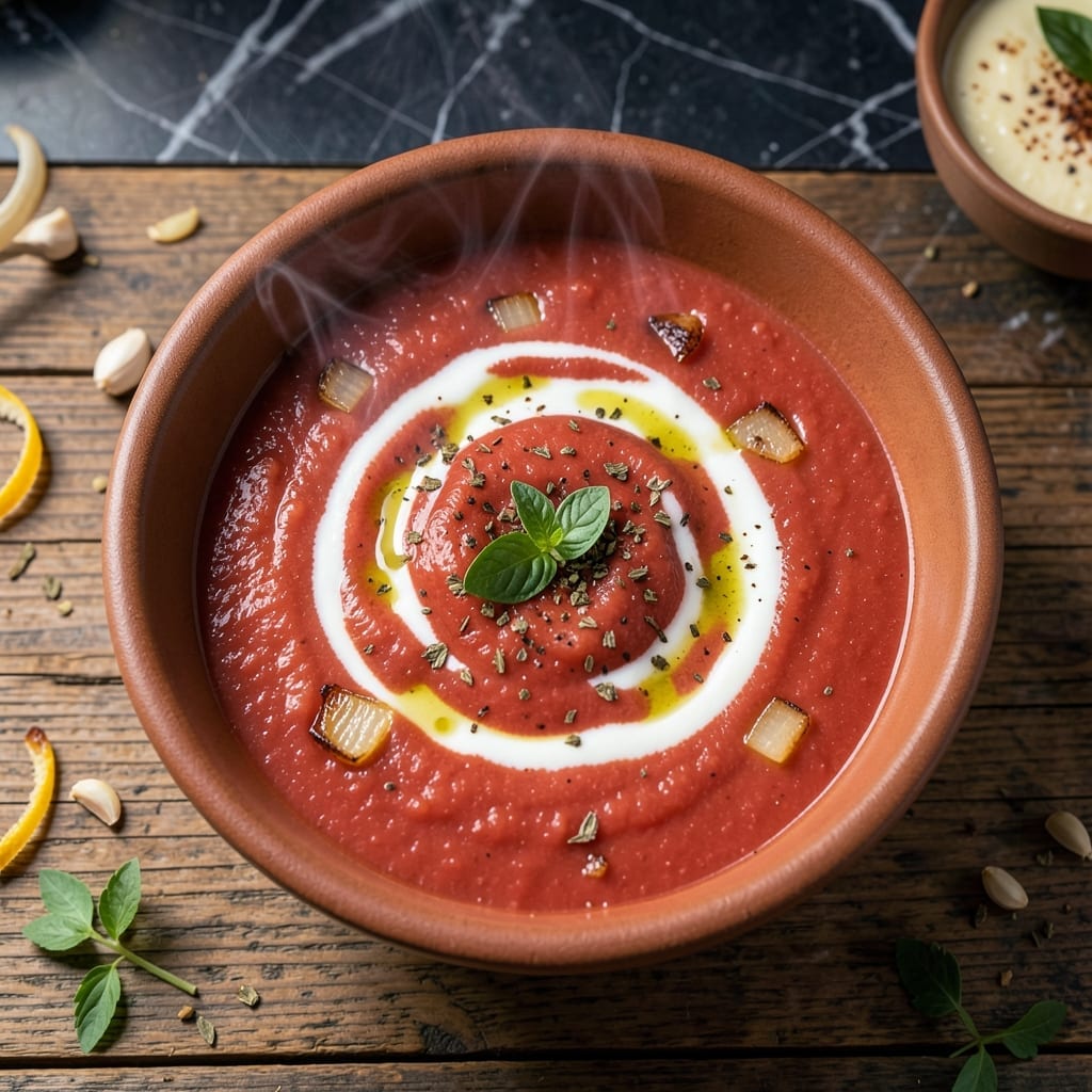 Tomato Soup Recipe Using Tomato Sauce: Velvety Smooth with Pantry Staples