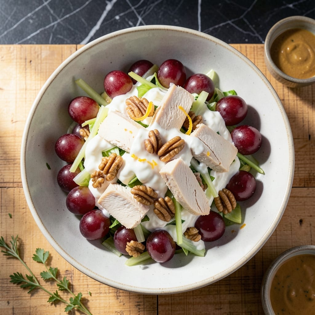 Chicken Salad Chick Grape Salad Recipe With Yogurt: Light and Refreshing Sweet-Savory Blend