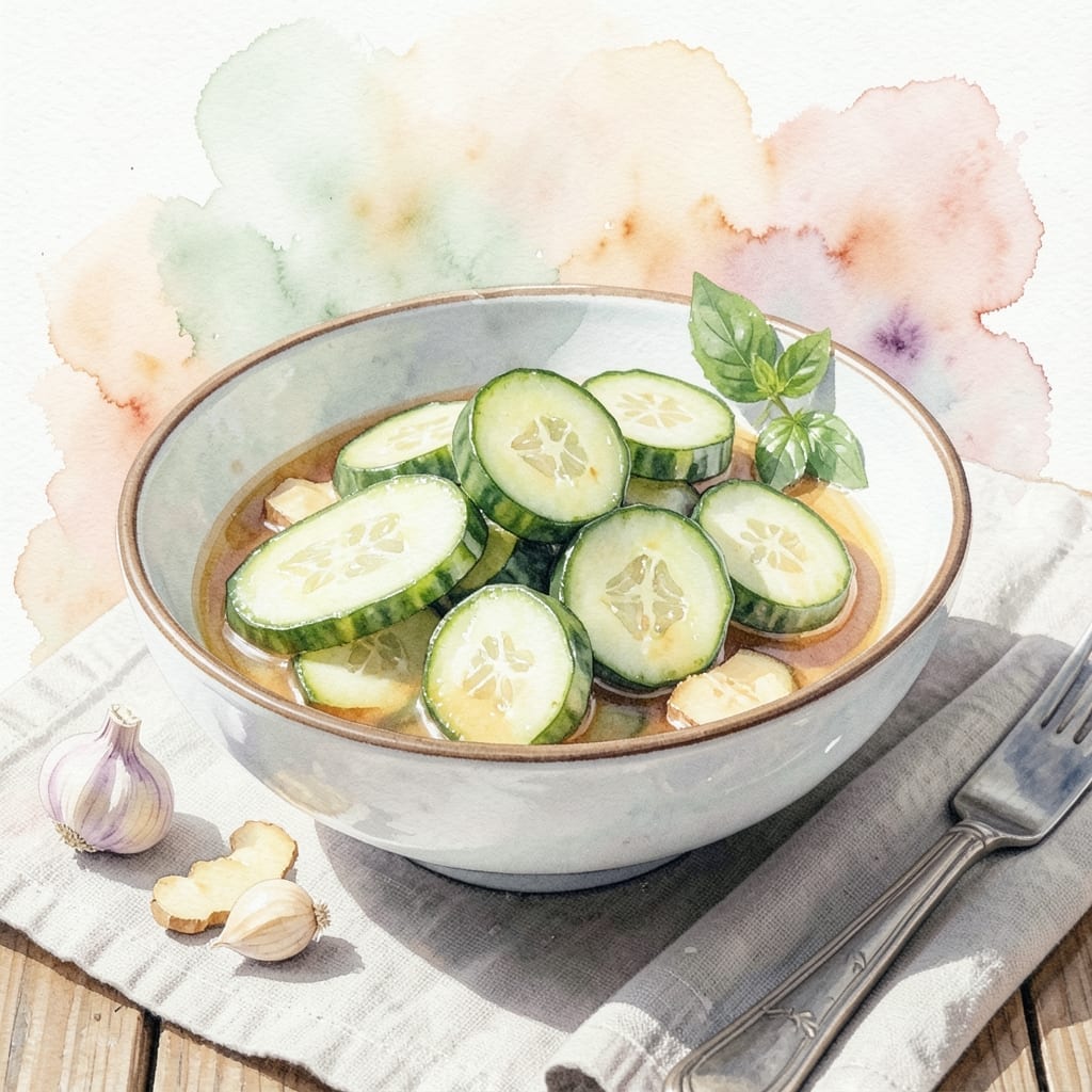 Sweet Pickled Cucumber Recipe Asian: Tangy Crunch With Ginger and Garlic