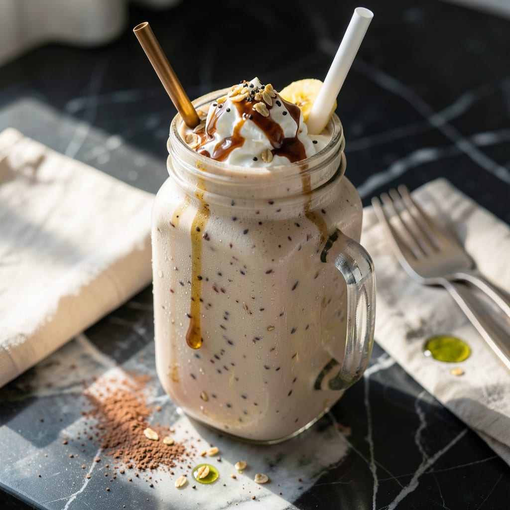 Visual representation of 2000 Calorie Shake Recipe: Nutrient Packed Meal in a Glass