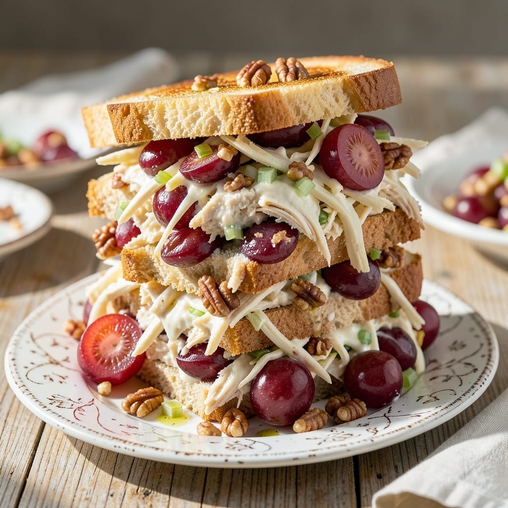 Chicken Salad Sandwich Recipe With Grapes And Pecans
