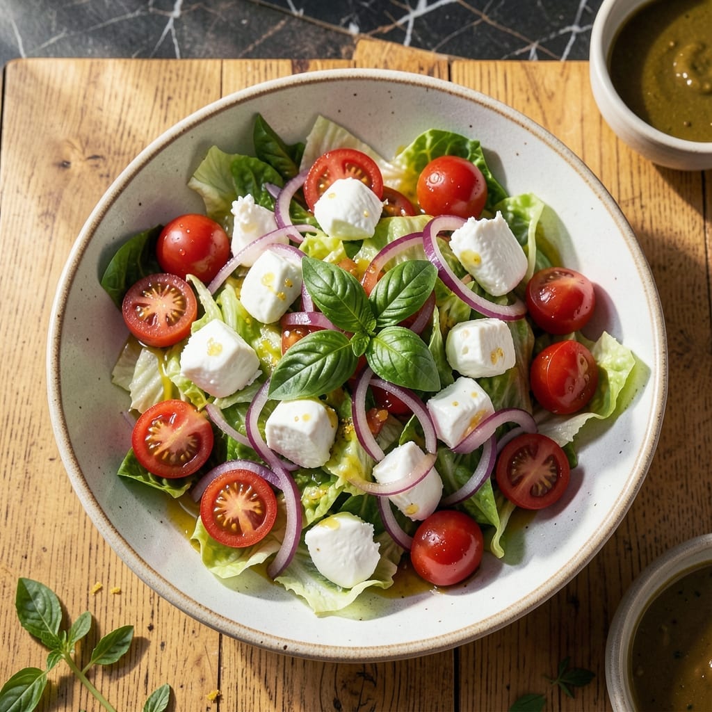 Jamie Oliver's Italian Salad Recipe: Rustic Garden Freshness With Balsamic Flair