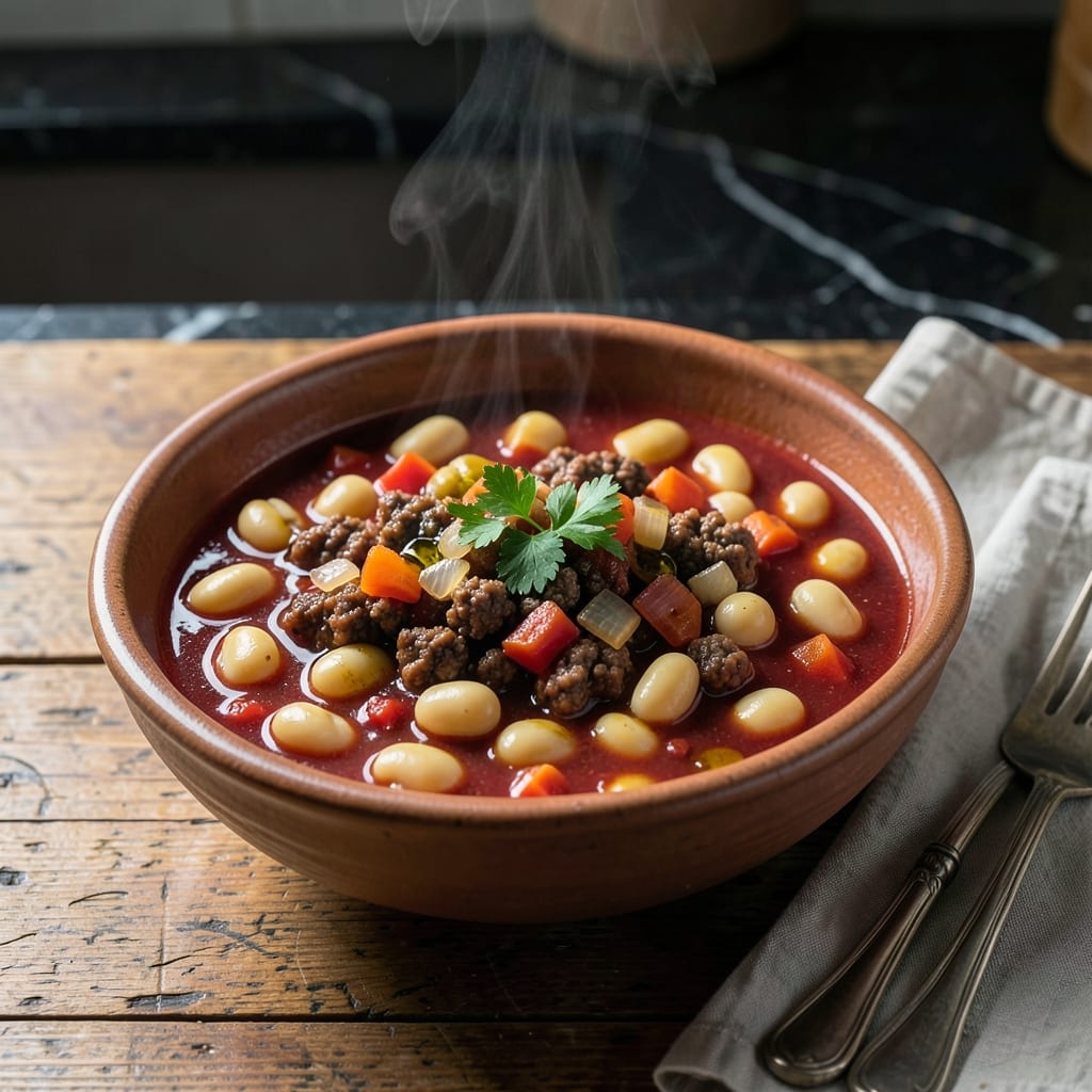 Olive Garden Pasta Fagioli Recipe With V8: Hearty Italian Soup With a Tomato Twist