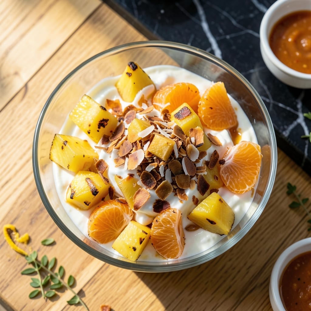 Ambrosia Salad Recipe Without Marshmallows: Tropical Fruit Medley With Creamy Dressing