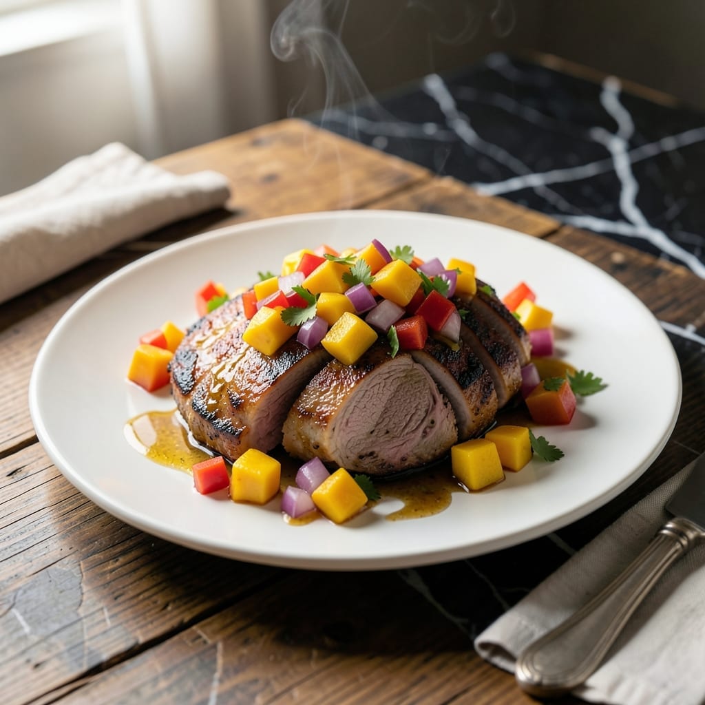 Mango Salsa Recipe for Pork Tenderloin: Tropical Sweetness Meets Savory Spice