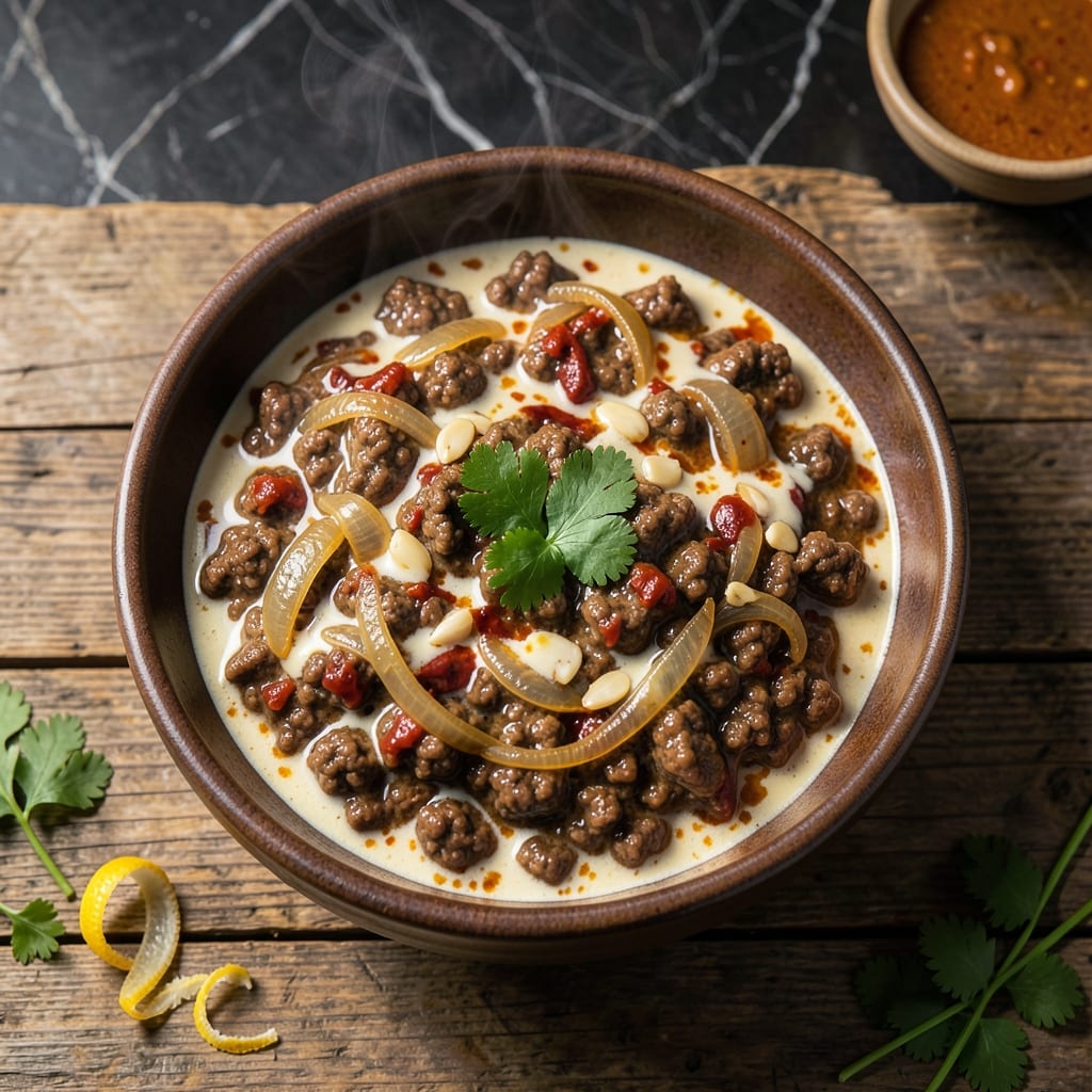 Ground Beef Curry Recipe Coconut Milk: Thai-Inspired Rich and Aromatic Stew