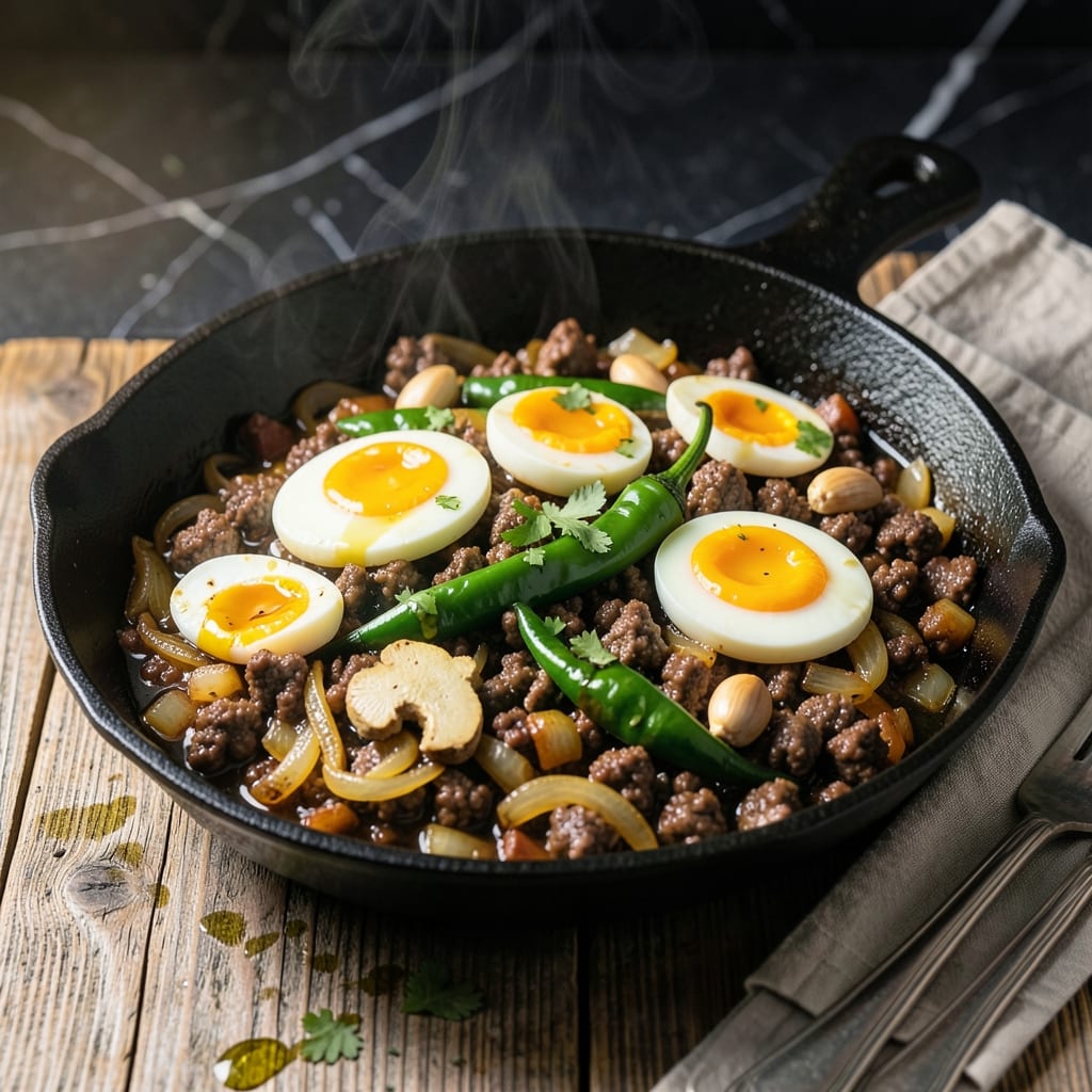 Khagina Recipe by Food Fusion: Pakistani-Style Scrambled Eggs With Spiced Minced Beef