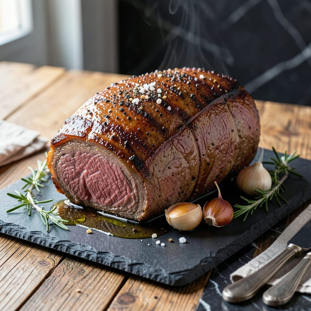 Eye Round Roast Beef Recipe High Temperature: Cast Iron Crust for Weeknight Dinners