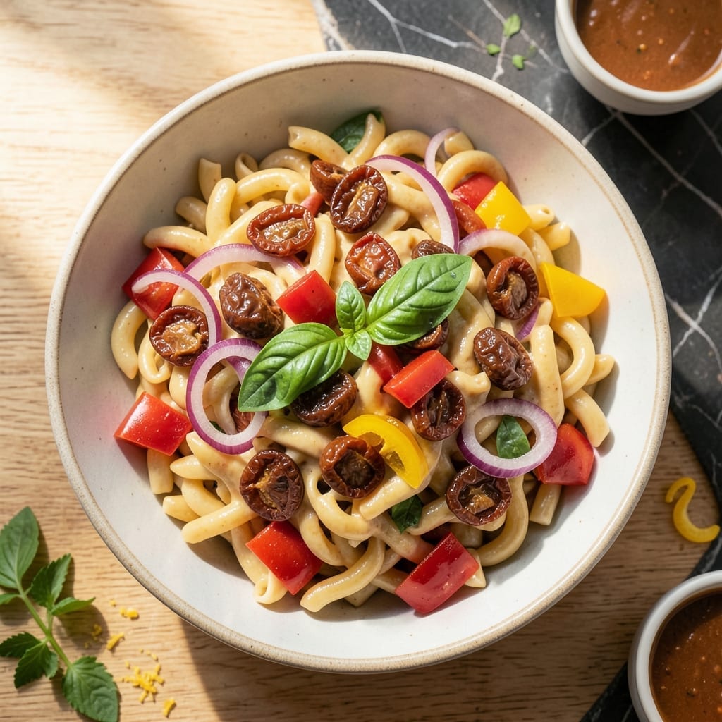 California Pasta Salad Recipe Schnucks: Sun-Dried Tomato & Herb Freshness
