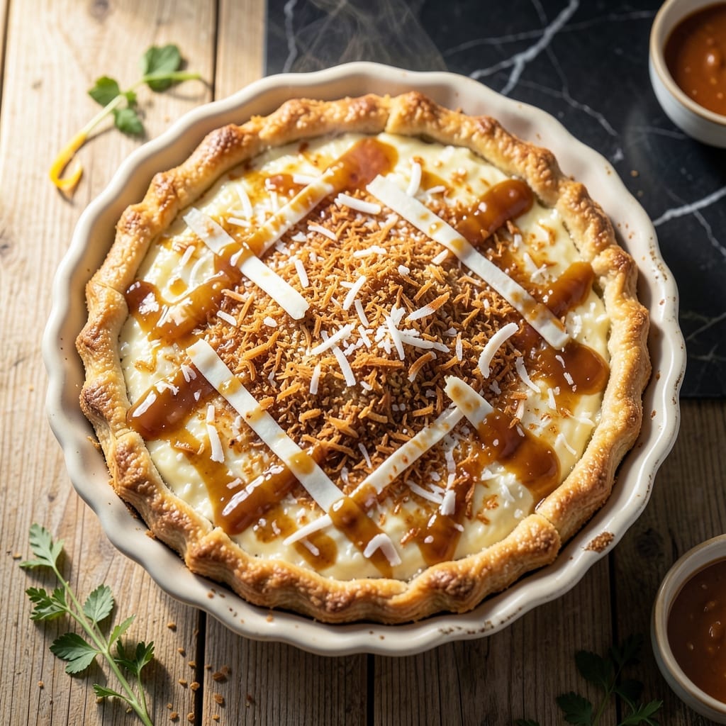 Coconut Pie Recipe With Cream Of Coconut: Decadent Tropical Twist