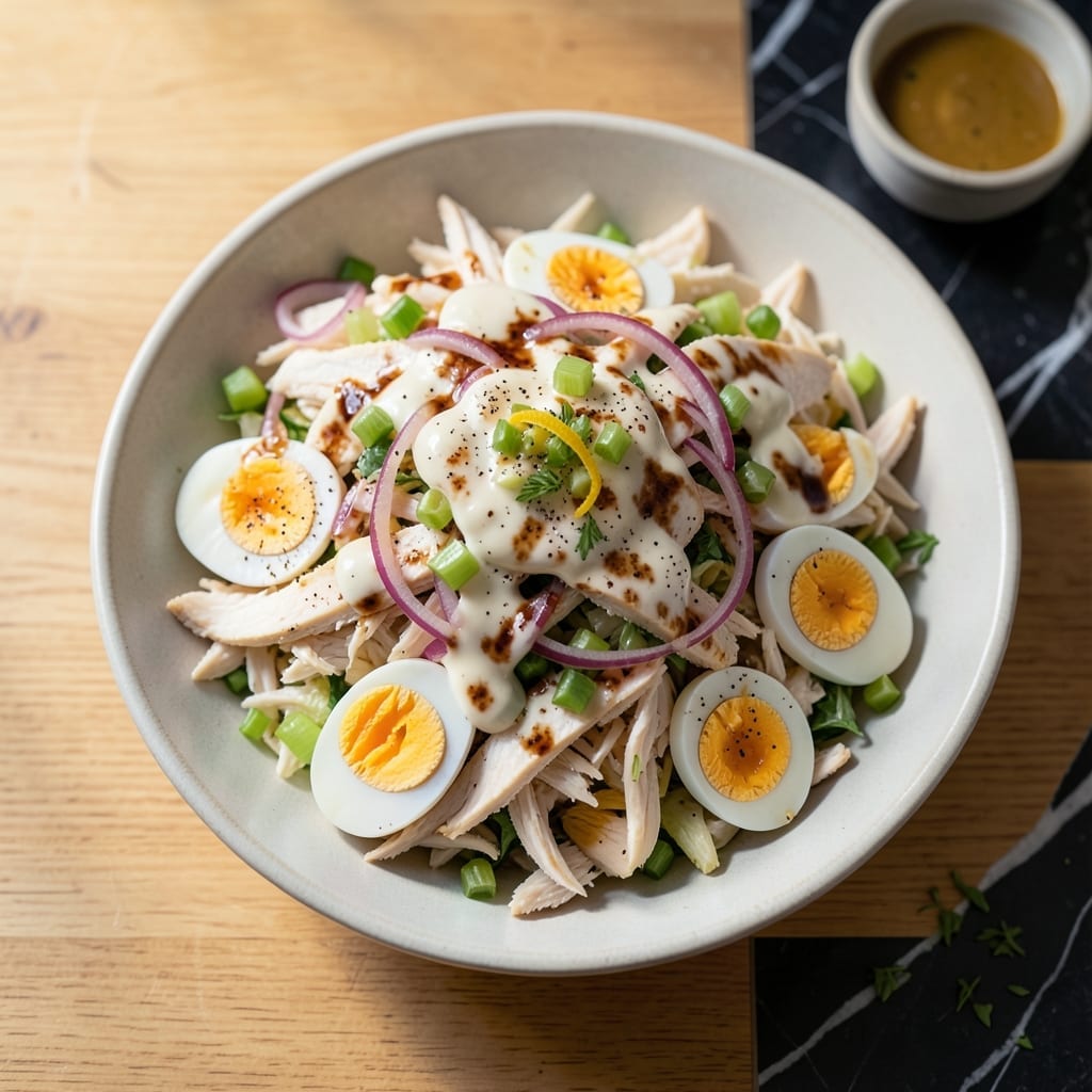 Chicken Salad Recipe With Worcestershire Sauce: Umami-Packed Creamy Crunch