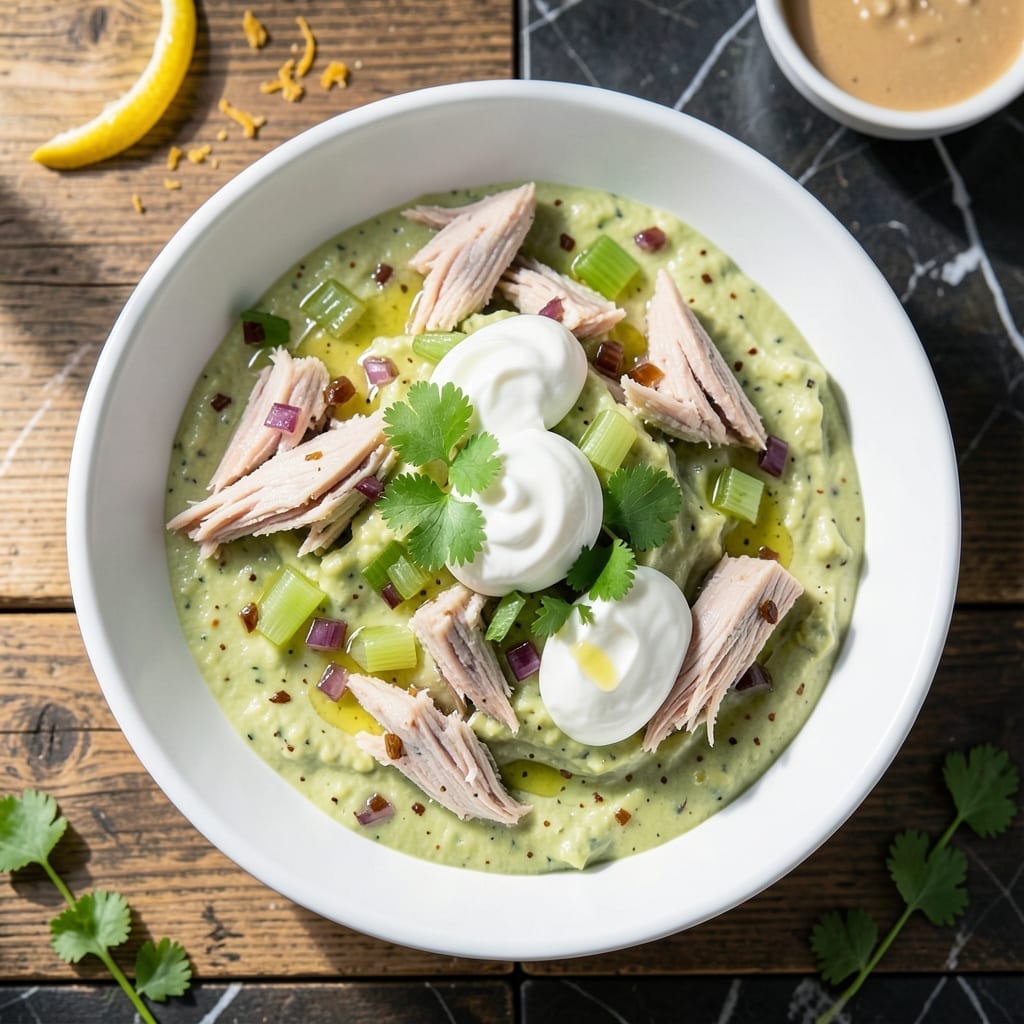 Tuna Salad Recipe Without Mayonnaise: Avocado-Bound Freshness