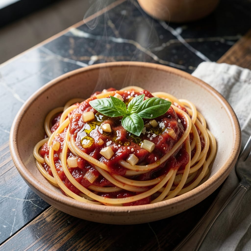 Pasta Recipe 479697: Rustic Sauce and Al Dente Bite