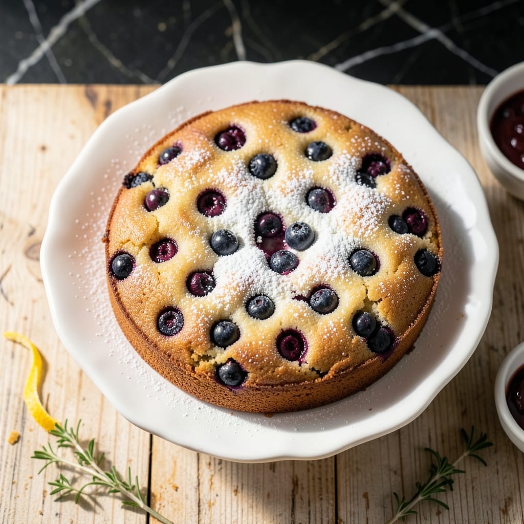 Blueberry Cake Recipe Using Canned Blueberries: Moist Crumb With Bursting Berry Flavor