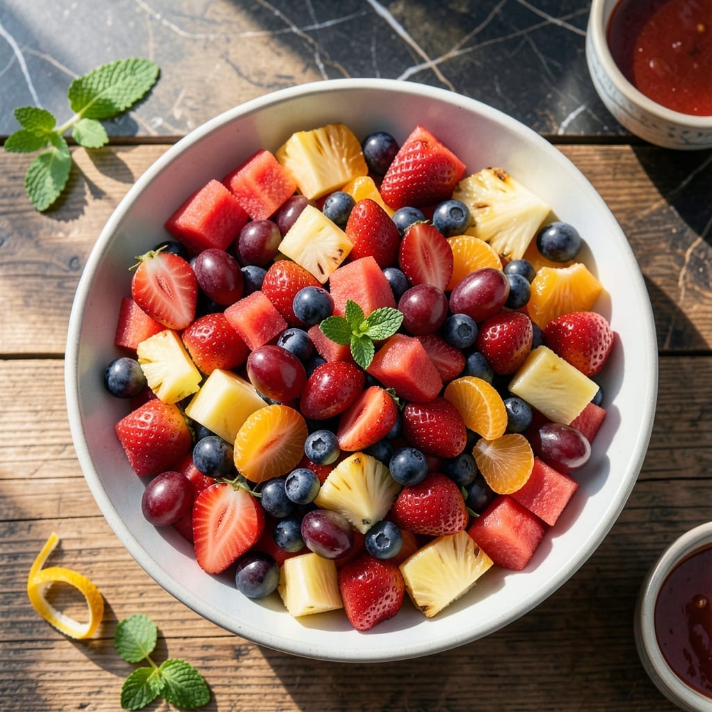 Fruit Salad Recipe for 20 People: Crowd-Pleasing Freshness in Minutes