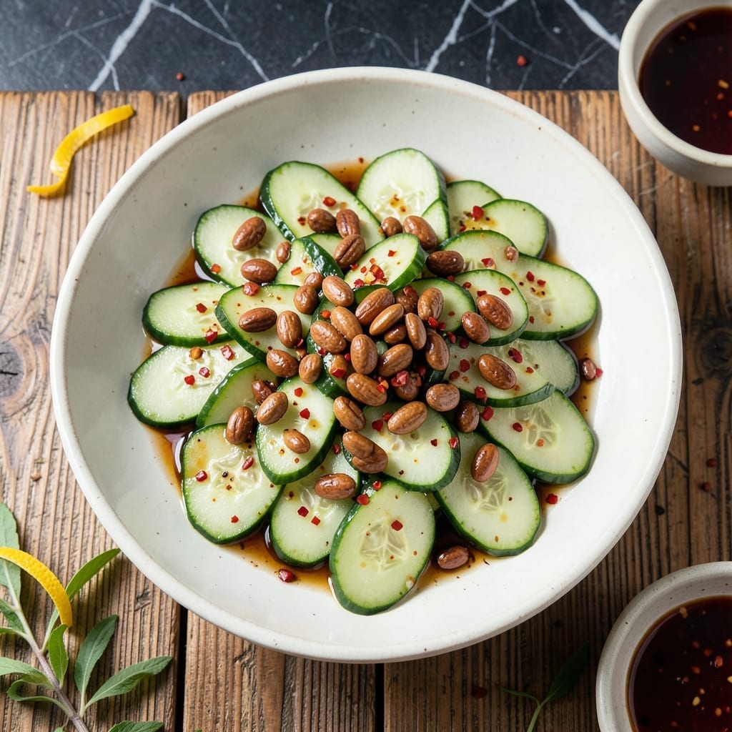 Asian Cucumber Salad Recipe With Peanuts: Crunchy Refreshment With Spicy Kick