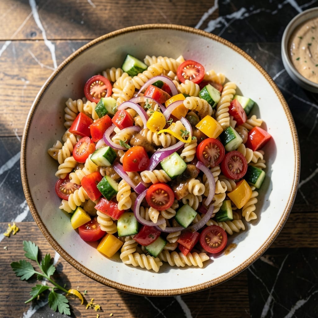 Kraft Zesty Italian Pasta Salad Recipe Pioneer Woman: Tangy Herb Dressing Meets Garden Veggies