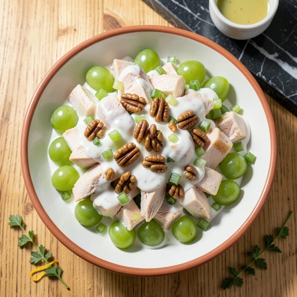 Chicken Salad Recipe With Green Grapes: Sweet and Crunchy Lunch Delight