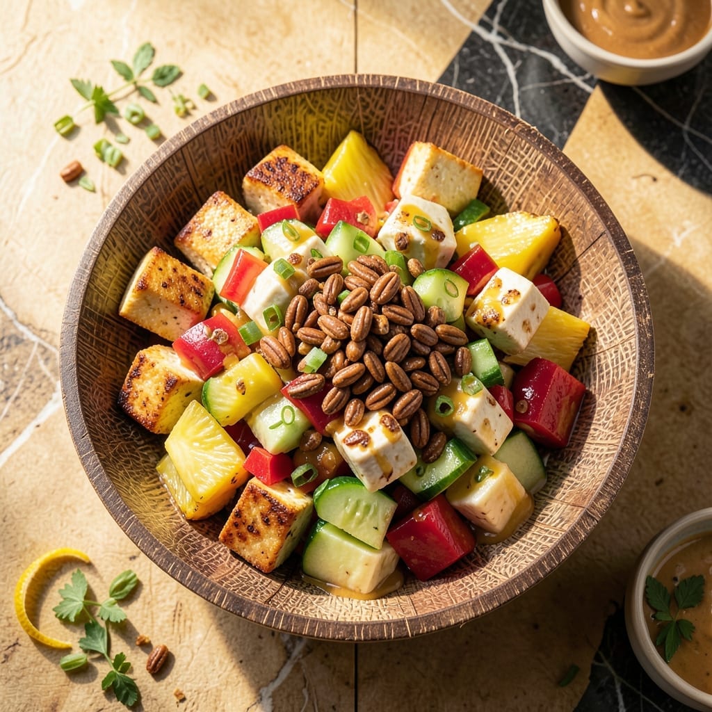 Tofu Salad Recipe Hawaii: Island-Style Sweet and Savory Crunch