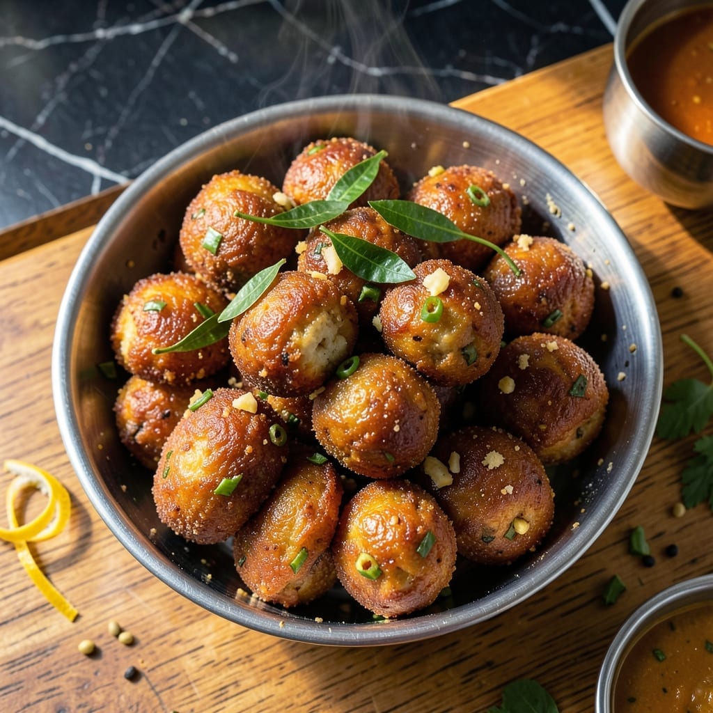 Mysore Bonda Recipe Vismai Food: Crispy South Indian Snack with Spiced Potato Filling