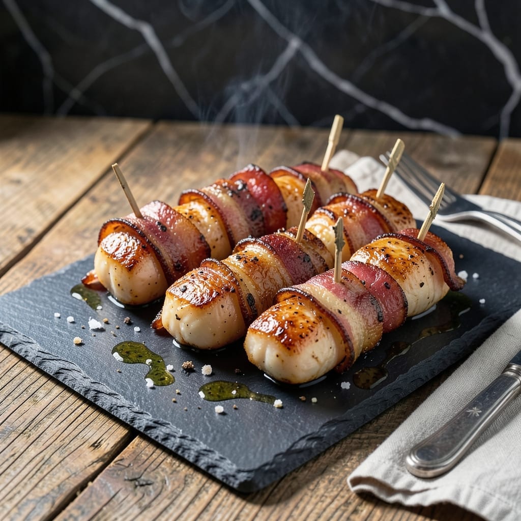BBQ Scallops Recipe Bacon Wrapped: Smoky Sweetness in Every Bite