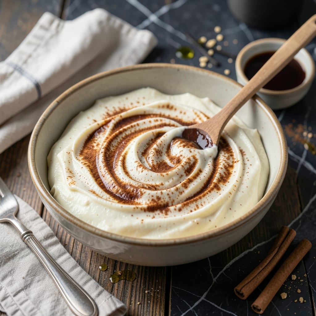 Frosting Recipe for Gingerbread: Molasses-Spiced Pipeable Icing