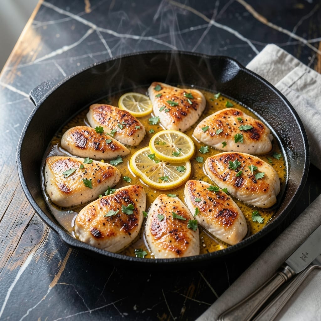 Lemon Chicken Recipe Skillet: Zesty One-Pan Dinner with Bright Citrus