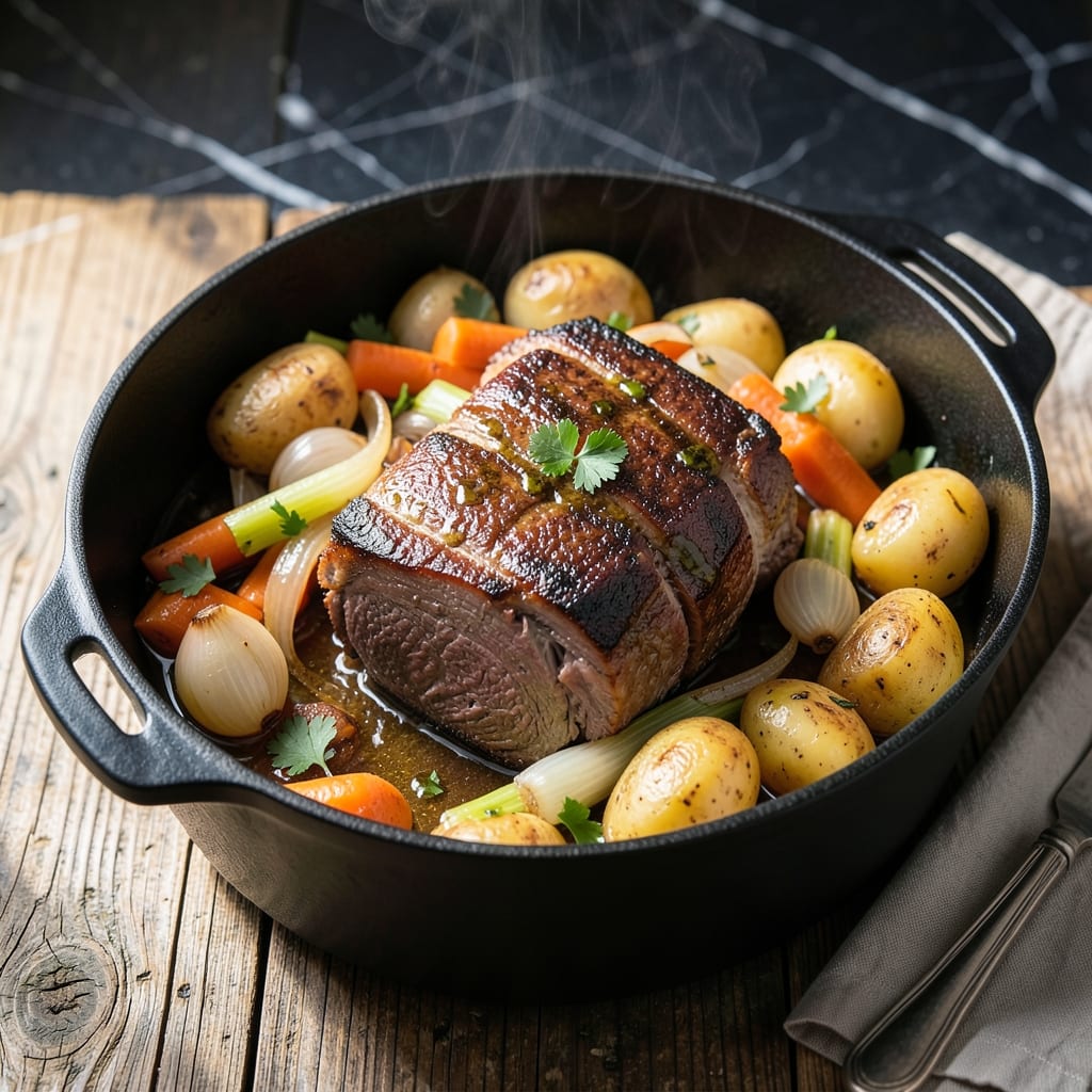 Oven Pot Roast Recipe With Vegetables: Slow-Cooked Sunday Dinner Classic