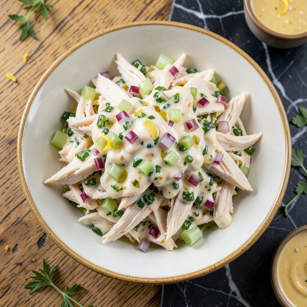 Chicken Salad Recipe With Mayo and Relish: Classic Picnic Crunch
