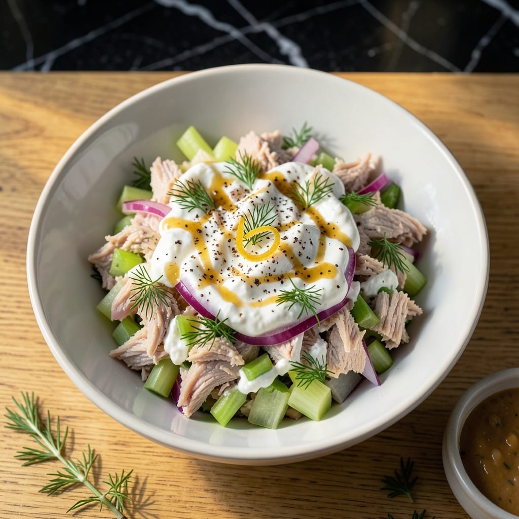 Healthy Tuna Salad Recipe With Greek Yogurt: Protein-Rich Lunch in Minutes