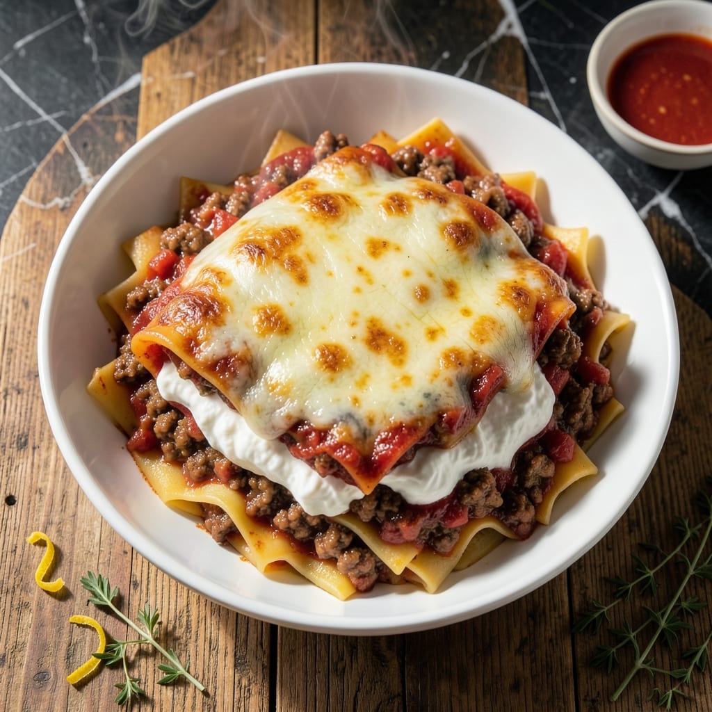 Lasagne Recipe No Bake Noodles: Rich Layers Without the Boil