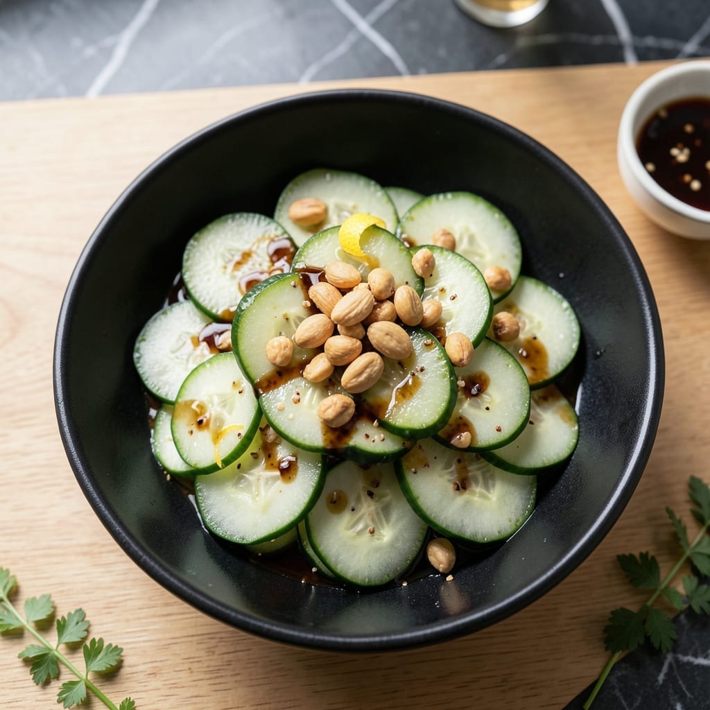 Japanese Cucumber Salad Recipe Sesame Oil: Refreshing Crunch With Toasted Nuts