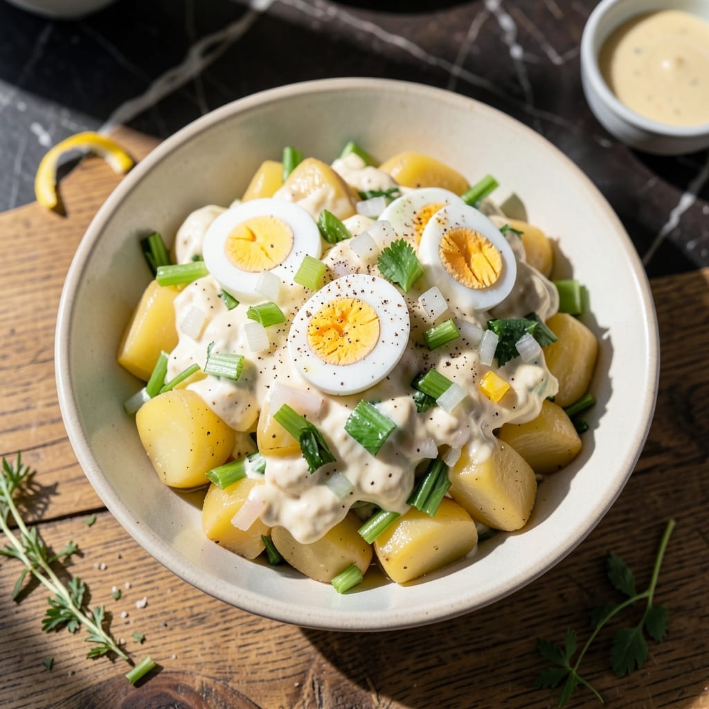 Potato Salad Recipe With White Wine Vinegar: Bright Tangy Creaminess for Picnics