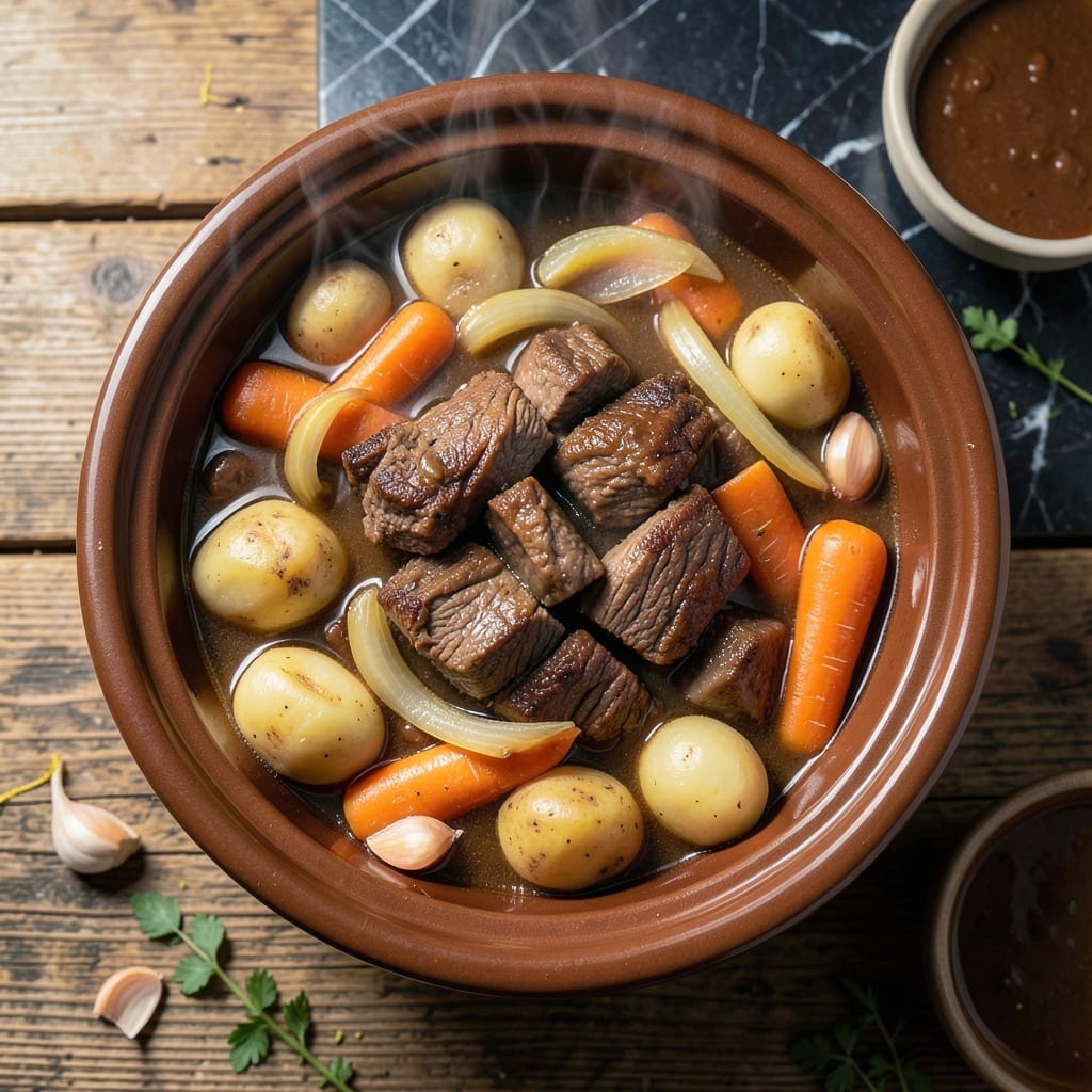 Beef Stew Recipe Crock Pot: Hands-Off Herb-Infused Comfort All Day