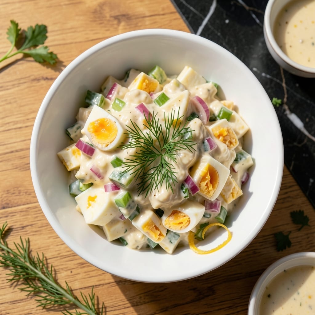 Best Egg Salad Recipe Ever: Velvety Creaminess With Crunchy Freshness