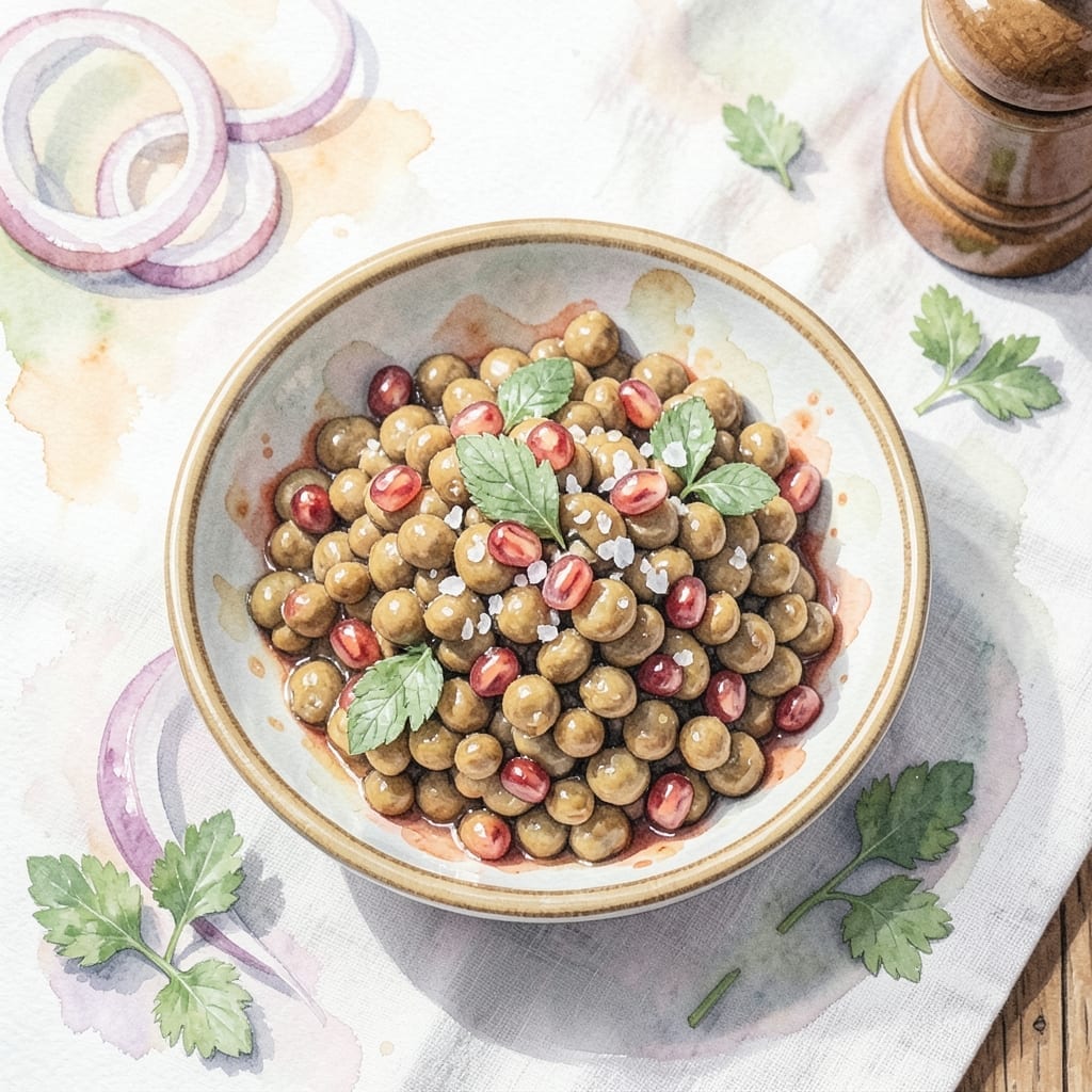 Lentil Salad Recipe Ottolenghi: Mediterranean Flavors With Pomegranate Zing