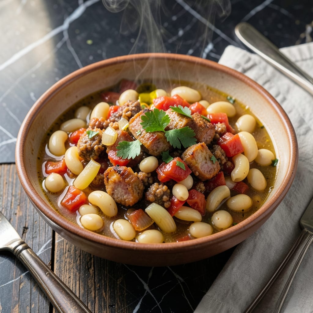 Pasta Fagioli Recipe With Sausage: Rustic Italian Soup in One Pot