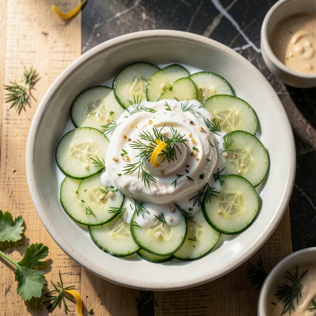 Cucumber Salad Recipe Tiktok Cream Cheese: Viral Whipped Dressing With Cool Crunch