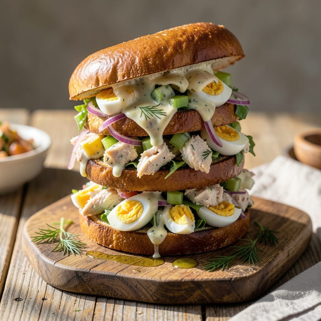 Chicken Salad Sandwich Recipe With Hard Boiled Eggs