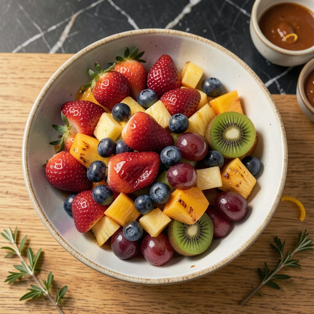 Fruit Salad Recipe Ingredients and Procedure: Rainbow Freshness With Citrus Kiss