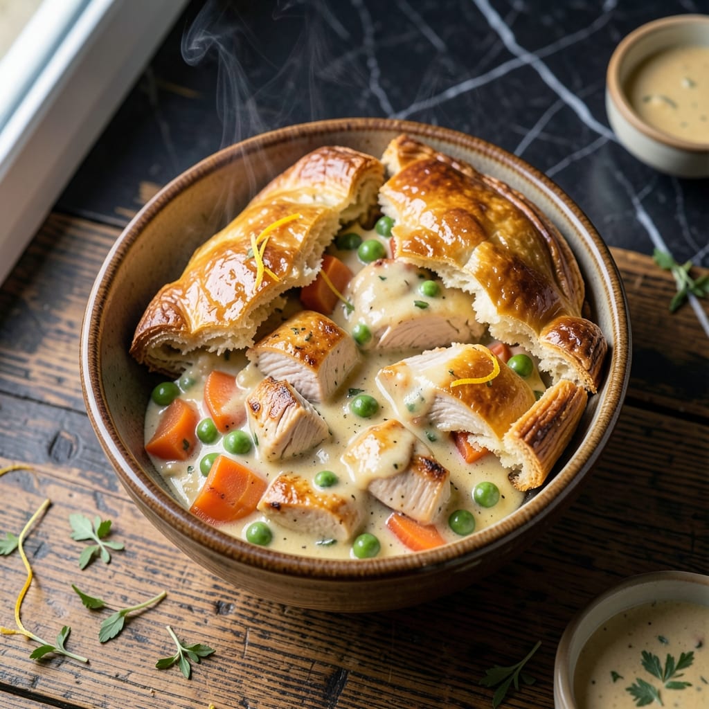 Find Recipe For Chicken Pot Pie: Flaky Crust With Homestyle Filling