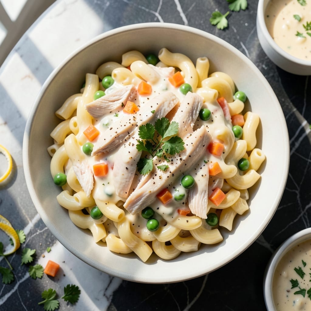 Chicken Macaroni Salad Recipe With Nestle Cream: Filipino-Style Creamy Picnic Delight