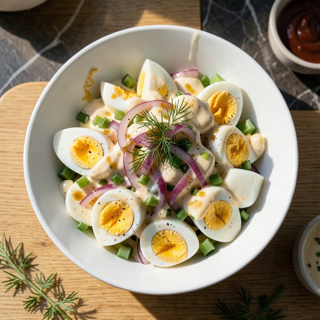 Simple Egg Salad Recipe Mayonnaise: Classic Creamy Crunch for Sandwiches Simple Egg Salad Recipe Mayonnaise: Classic Creamy Crunch for Sandwiches