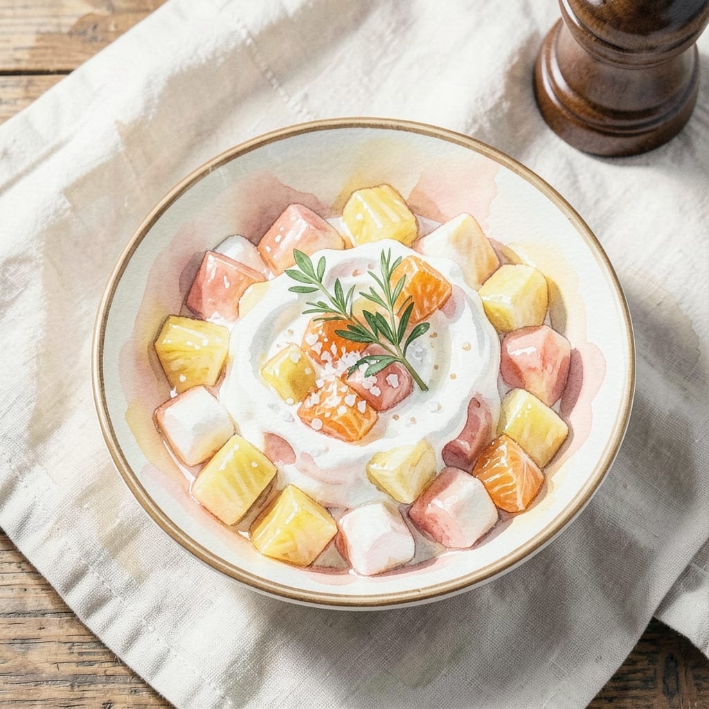 Ambrosia Salad Recipe With Canned Fruit: Retro Creamy Sweetness with Marshmallow Fluff