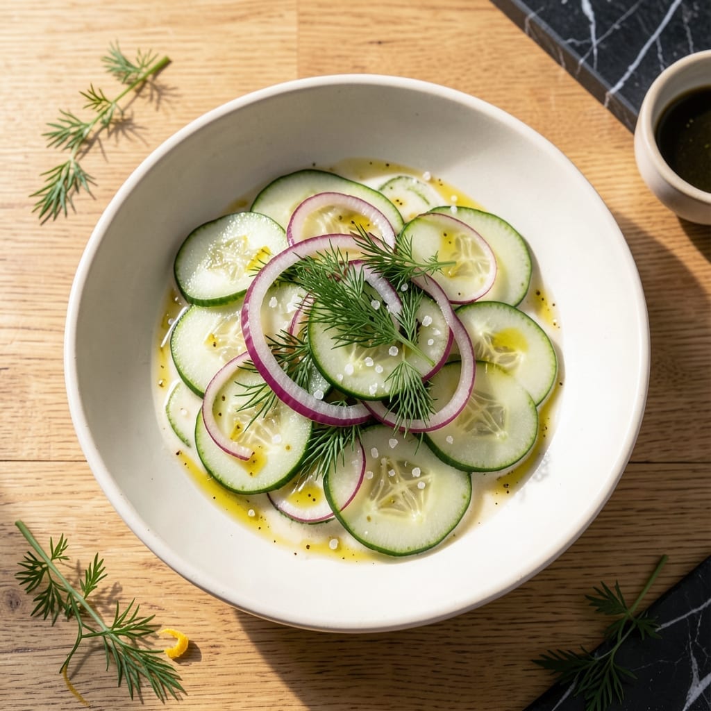 Cucumber Salad Recipe for Diabetics: Low-Carb Freshness With Zesty Dill Cucumber Salad Recipe for Diabetics: Low-Carb Freshness With Zesty Dill