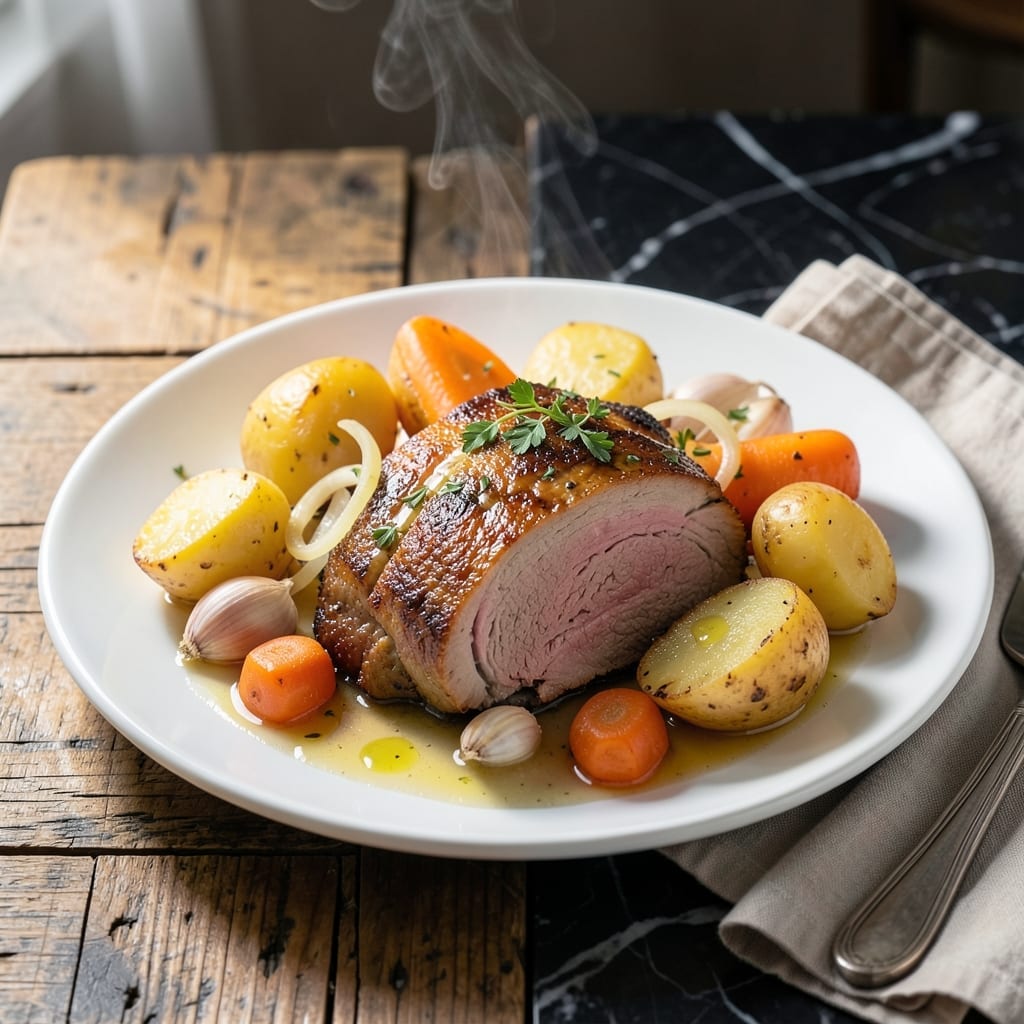 Instant Pot Pork Loin Recipe With Potatoes and Carrots: One-Pot Herb-Infused Meal Instant Pot Pork Loin Recipe With Potatoes and Carrots: One-Pot Herb-Infused Meal