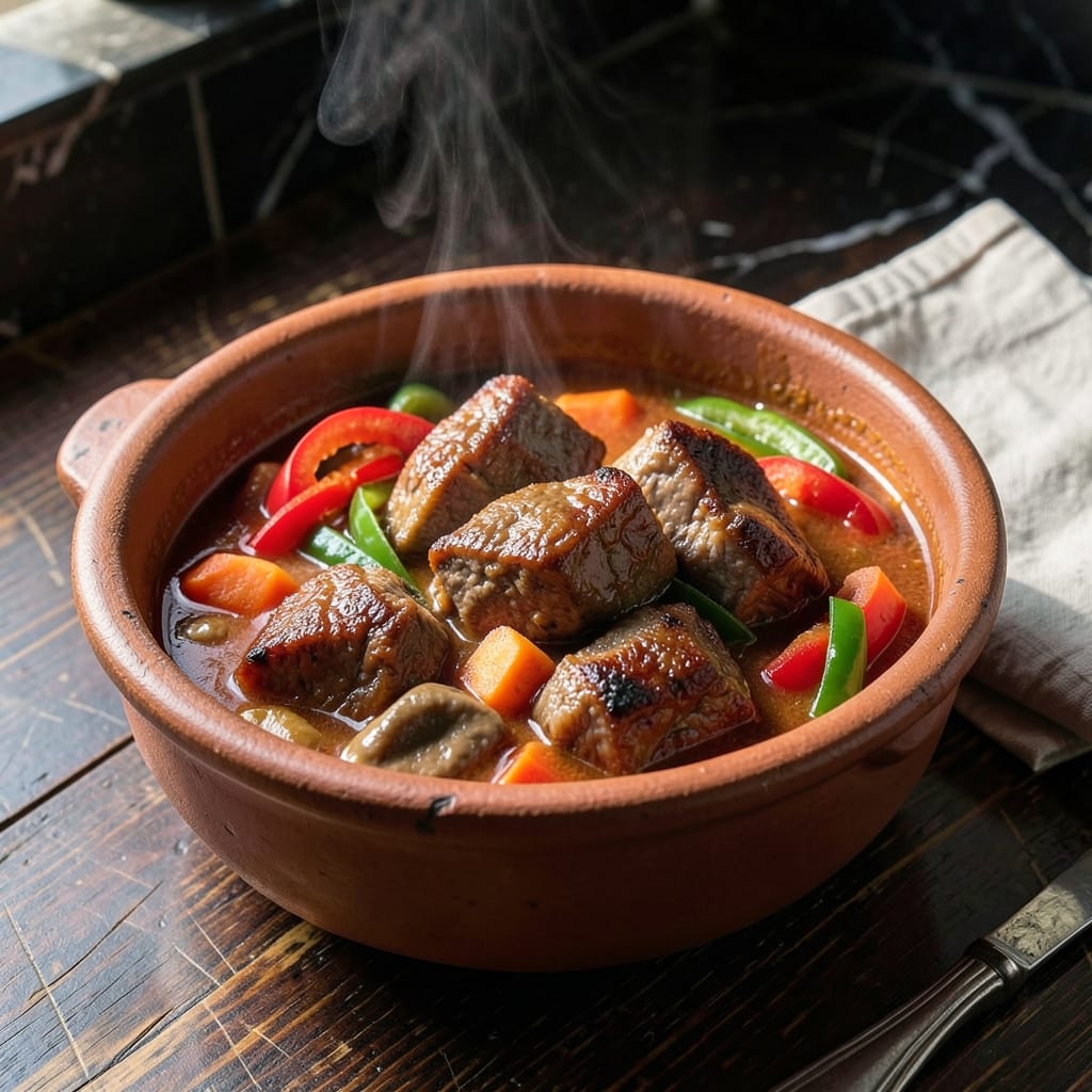 Kalderetang Baka Recipe Tagalog: Slow-Cooked Beef in Rich Tomato Gravy