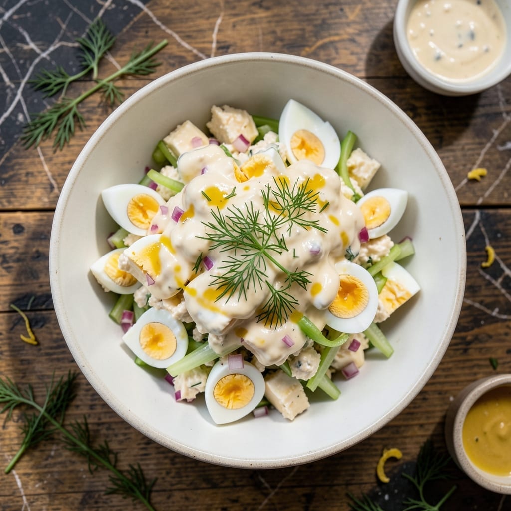Boiled Egg Salad Recipe With Mayonnaise: Classic Creamy Picnic Staple Boiled Egg Salad Recipe With Mayonnaise: Classic Creamy Picnic Staple