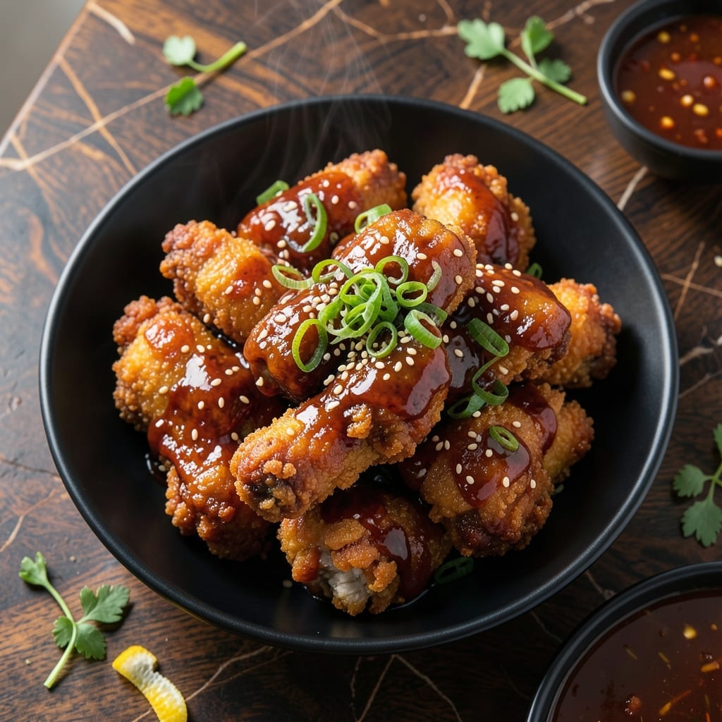 Korean Fried Chicken Recipe Joshua Weissman: Double-Crisp Bites With Sweet Spicy Glaze Korean Fried Chicken Recipe Joshua Weissman: Double-Crisp Bites With Sweet Spicy Glaze