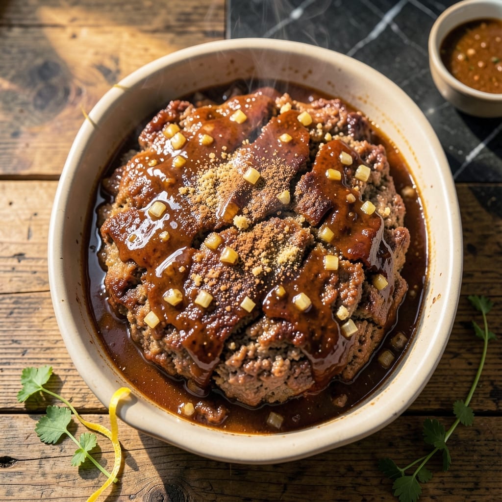 Meatloaf Recipe Brown Sugar Barbecue Sauce: Sweet and Smoky Glazed Comfort